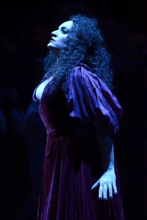 Nicole Piccolomini as Ulrica in Un ballo in maschera at Teatro Regio di Parma