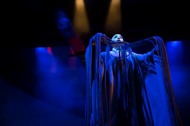 Nicole Piccolomini as Erste Norn in Götterdämmerung at Dutch National Opera