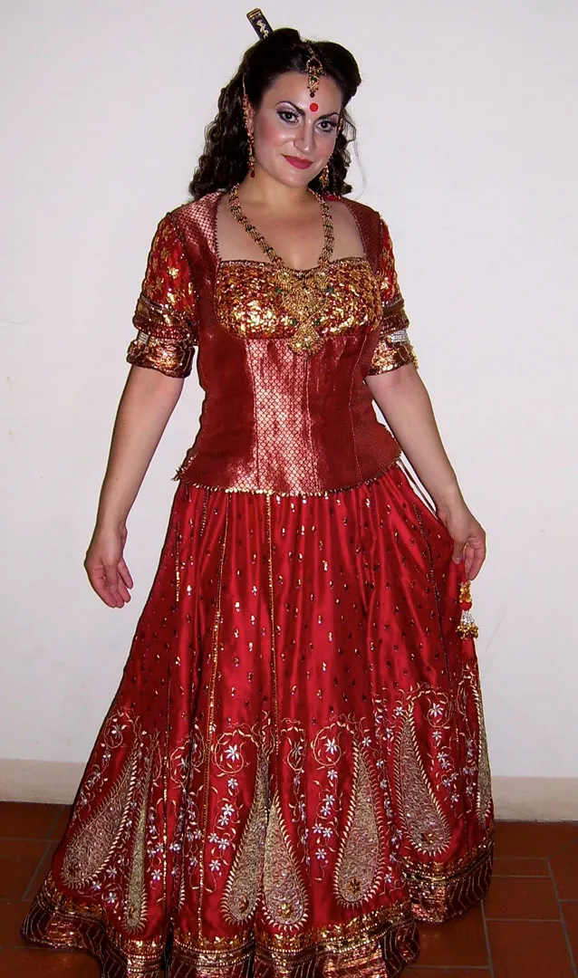 Nicole Piccolomini in the title role of Padmâvatî at the Spoleto Festival dei due Mondi