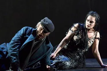 Nicole Piccolomini as Erda in Siegfried at Oper Leipzig